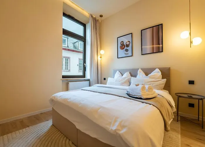 Llr Design Apartment- Santal Blush Im Zentrum Von アパート コブレンツ